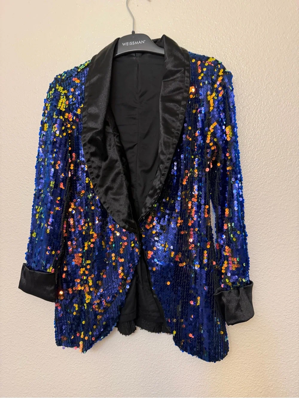 Weissman dance costume menswear sequin Suit tux Pressur jazz broadway NV13207 SA